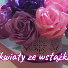 Kwiaty ze wstążki DIY: Stwórz piękne dekoracje bez wysiłku