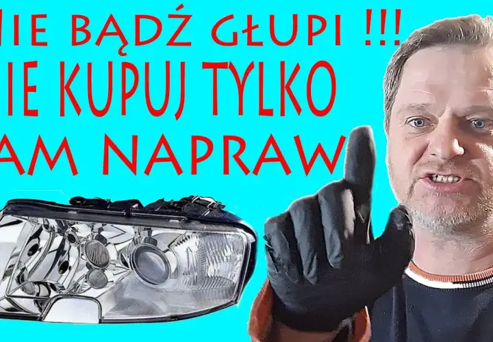 Jak skleić pęknięty klosz lampy samochodowej i uniknąć kosztownych napraw