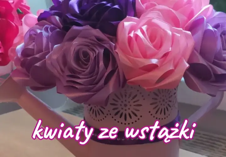 Kwiaty ze wstążki DIY: Stwórz piękne dekoracje bez wysiłku
