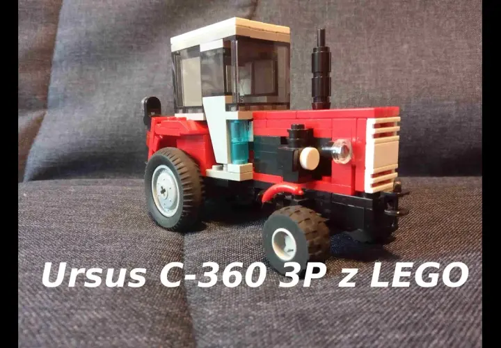 Jak zbudować traktor z LEGO - prosta instrukcja krok po kroku
