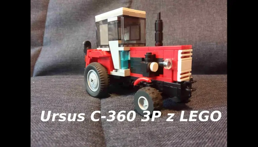 Jak zbudować traktor z LEGO - prosta instrukcja krok po kroku