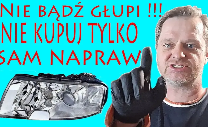 Jak skleić pęknięty klosz lampy samochodowej i uniknąć kosztownych napraw