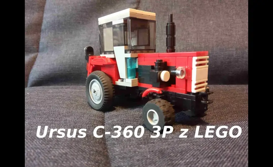 Jak zbudować traktor z LEGO - prosta instrukcja krok po kroku