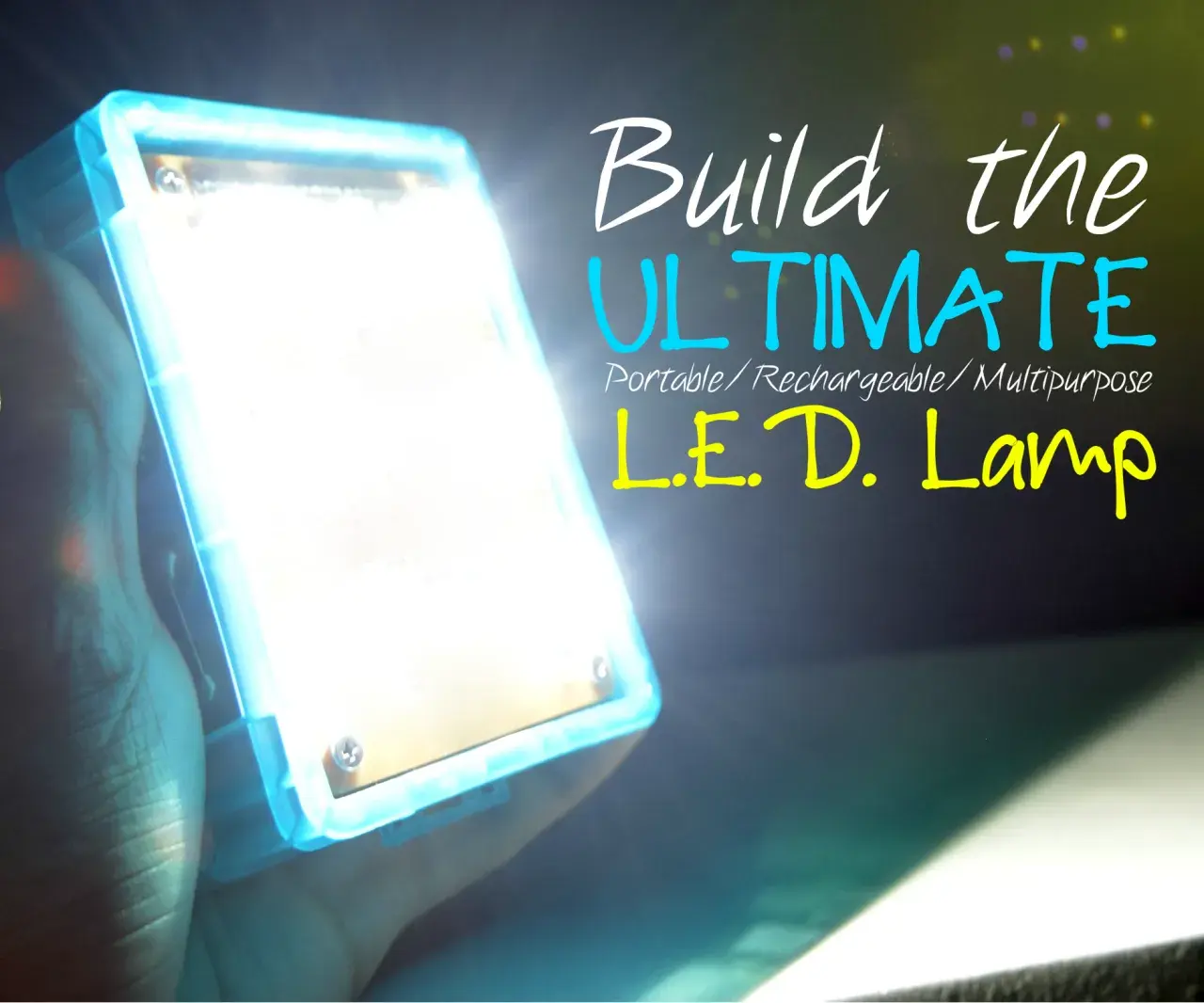 Jak stworzyć efektowną lampę LED DIY: materiały i pomysły na bezpieczeństwo