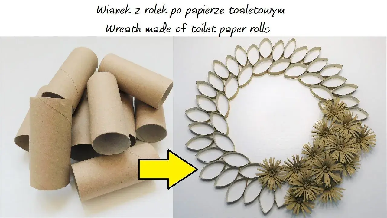Jak zrobić ozdoby z rolek po papierze toaletowym – 10 kreatywnych pomysłów